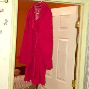 London Fog Red Jacket